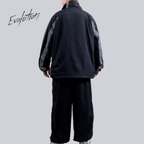 Evolution官方正品运动套装周边限定男女春秋健身宽松休闲两件套 - 图0