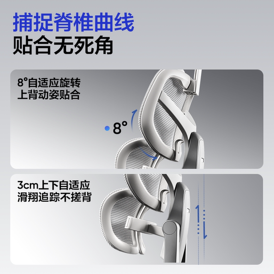 NetEase carefully selects F500 ergonomic chair, computer chair, gaming chair, office boss chair, sedentary study room, home chair