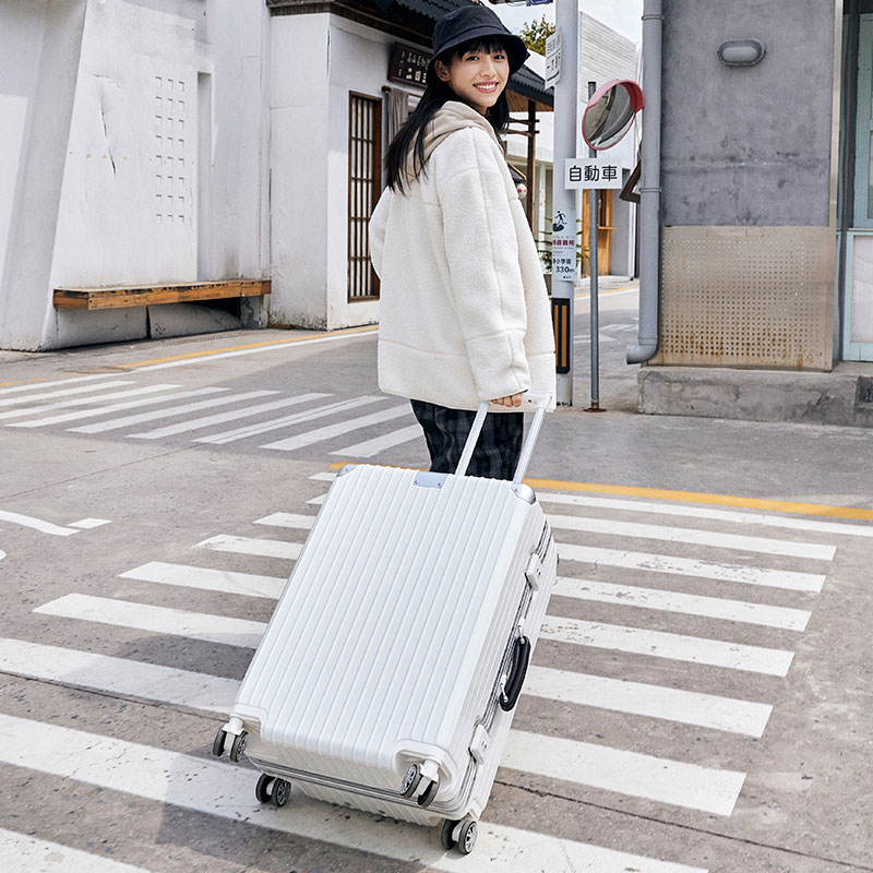 【网易严选】铝框密码拉杆旅游箱17寸