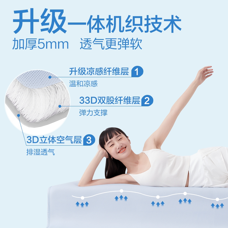 网易严选夏季冰丝凉席款三件套床笠 网易严选冰丝席