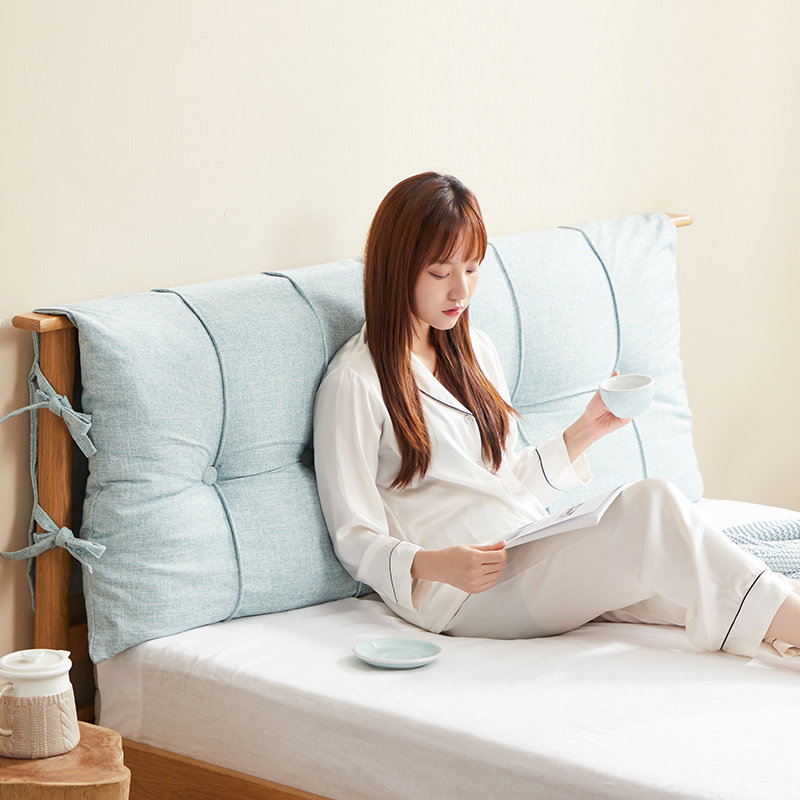 网易严选床头大靠背可拆洗床上软包 网易严选床头靠垫