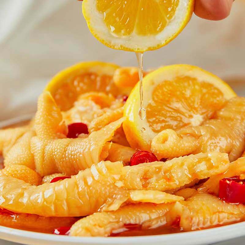 清真益旺无骨鸡爪柠檬酸辣泡椒凤爪即食零食小吃网红美食脱骨熟食,淘宝优惠券,粉丝福利购,淘宝优惠卷