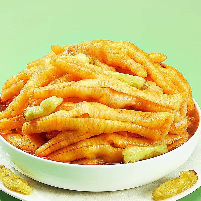 清真益旺无骨鸡爪柠檬酸辣泡椒凤爪即食零食小吃网红美食脱骨熟食,淘宝优惠券,粉丝福利购,淘宝优惠卷