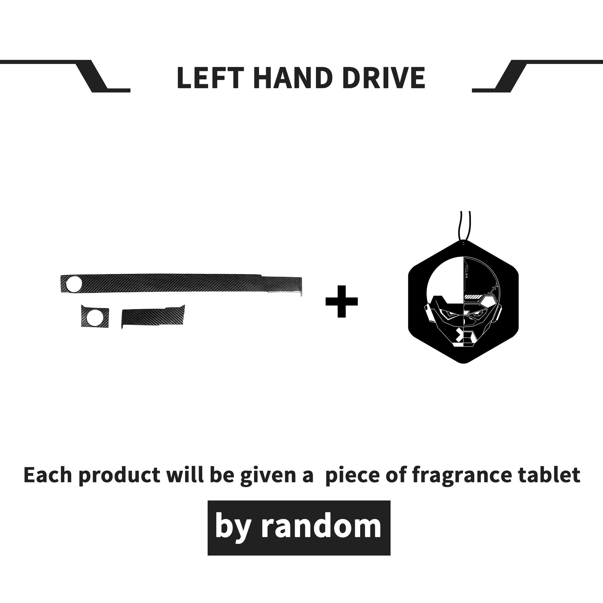 适用路虎揽胜运动中控面板贴18-20款碳纤维干碳汽车改装内饰配件