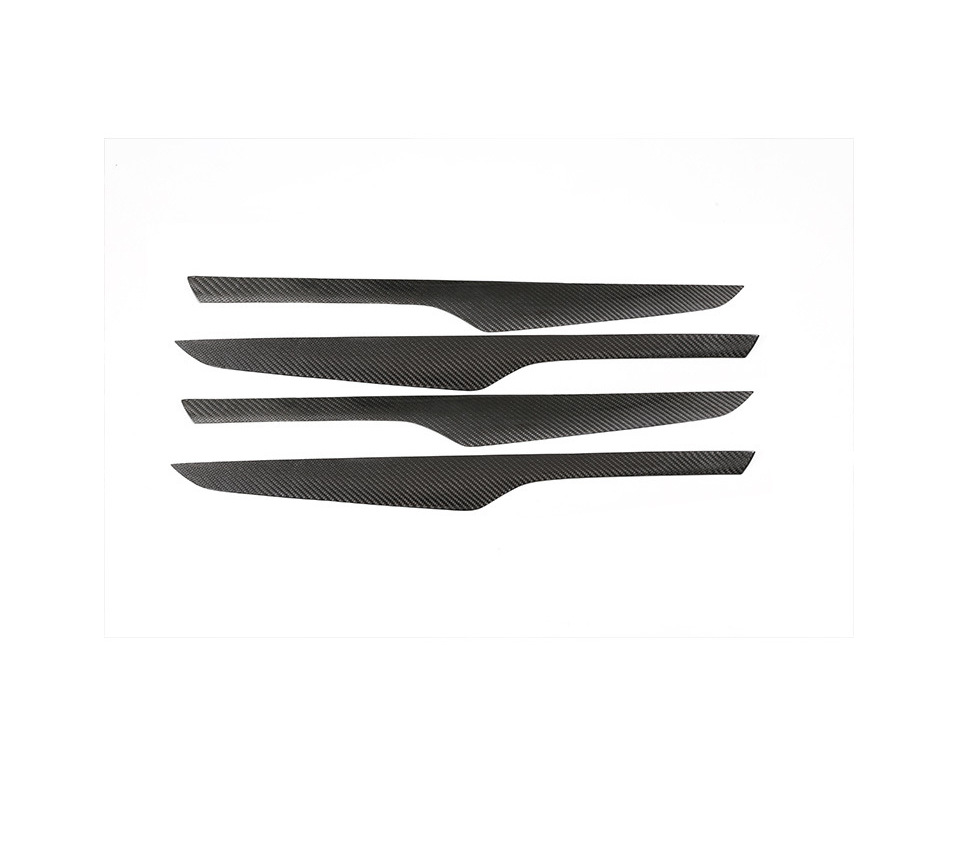 适用14-18款宝马X5真碳纤维内门板饰条装饰贴汽车改装配件内饰