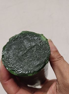 碧玉和田玉精品手镯芯牌子绿色吊坠挂件把件珠子碧玉原石印章