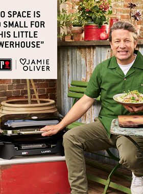 德国代购Weber Lumin 92010979 Electric Grill 多功能电烧烤炉