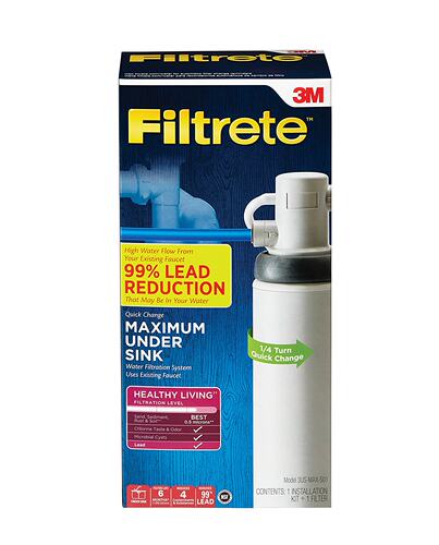 海外代购3M 菲尔萃  厨下式净水器3US-MAX-S01  滤芯 3US-MAX-F01 - 图0