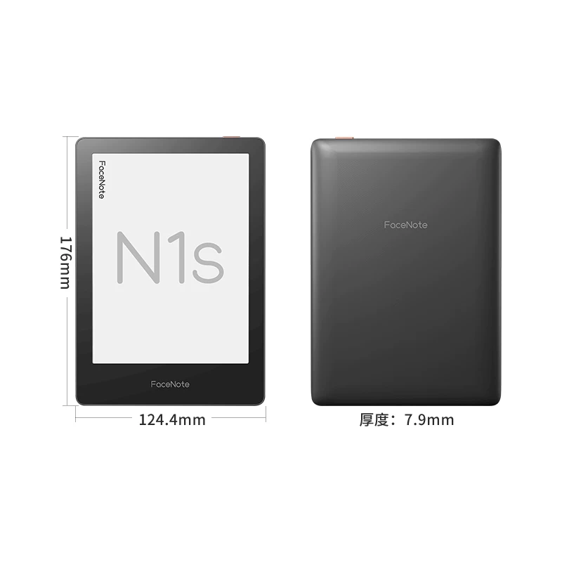 [Квитанция клуба будет снижена на 10 юаней!] Ручной считыватель лица Facenote N1S e-book reader ink screen 6.8 дюйма, школьные романы, комиксы, аудиокниги AI, бумажная книга