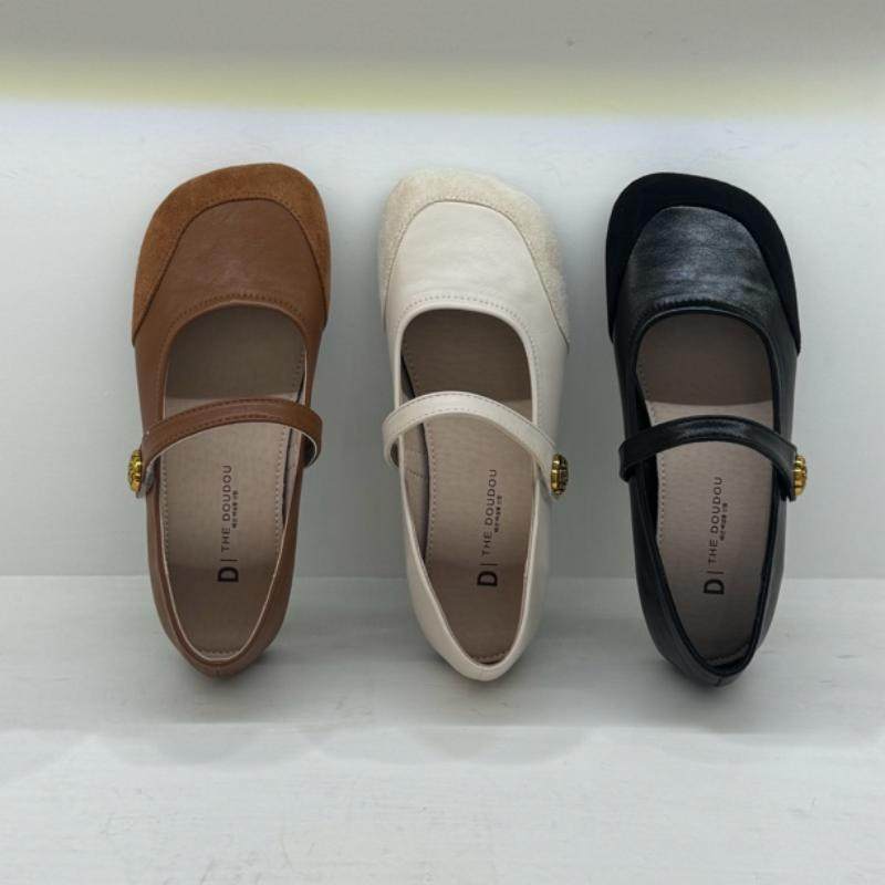 法式平底玛丽珍单鞋女2026新款春秋季温柔晚风配裙子小皮鞋豆豆鞋,淘宝优惠券,粉丝福利购,淘宝优惠卷