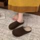 Birkenstock shoes retro Baotou half drag women's outer wear 2025 new comfortable lazy shoes thick sole platform inside heightening slippers