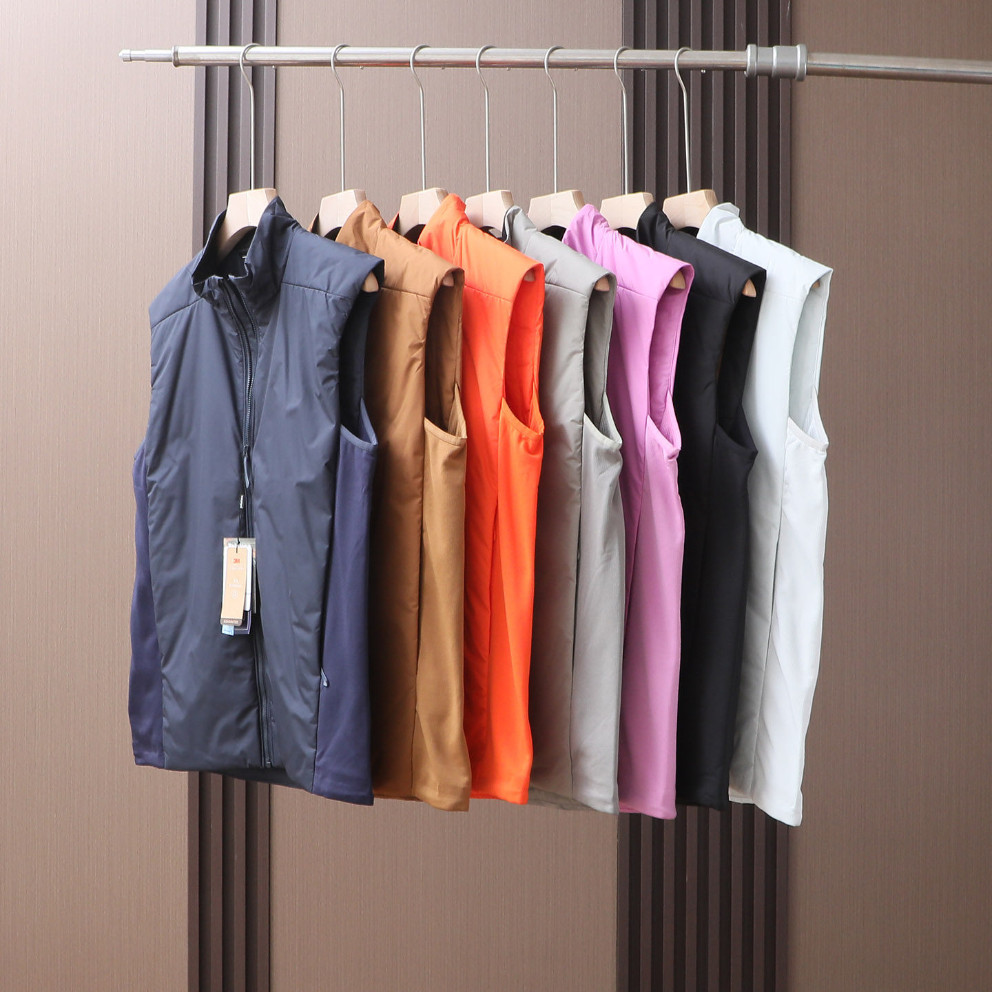 3M新雪丽！轻便防风保暖！秋冬情侣户外防泼水运动立领棉马甲外套,淘宝优惠券,粉丝福利购,淘宝优惠卷