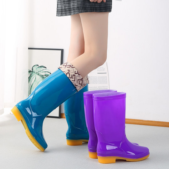 Botas de lluvia mujer pull-back, medias y altas, calentitas y polares