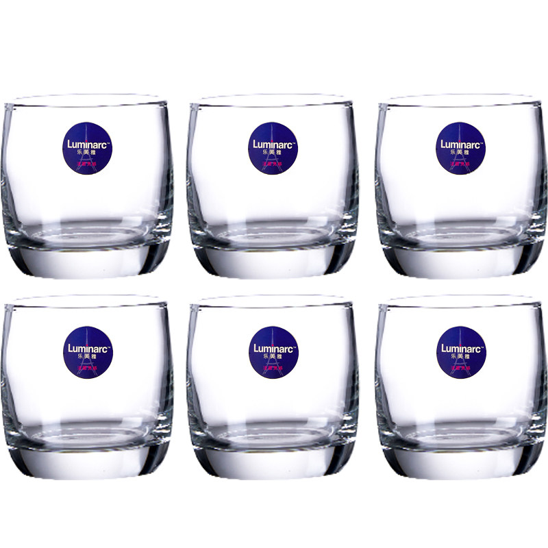 乐美雅玻璃杯家用水杯套装果汁杯微波加热牛奶杯耐热喝水泡茶杯子,淘宝优惠券,粉丝福利购,淘宝优惠卷