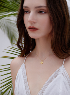 度假风人鱼的眼泪贝壳项链