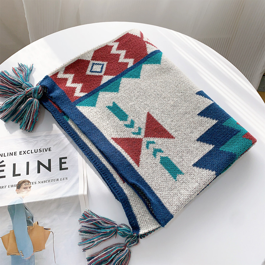  凤雪茜围巾/丝巾/披肩