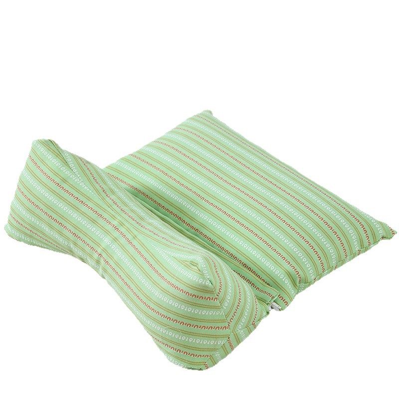 荞麦枕头全荞麦壳三角枕连体颈椎牵引枕助眠新款护颈枕分区定型,淘宝优惠券,粉丝福利购,淘宝优惠卷