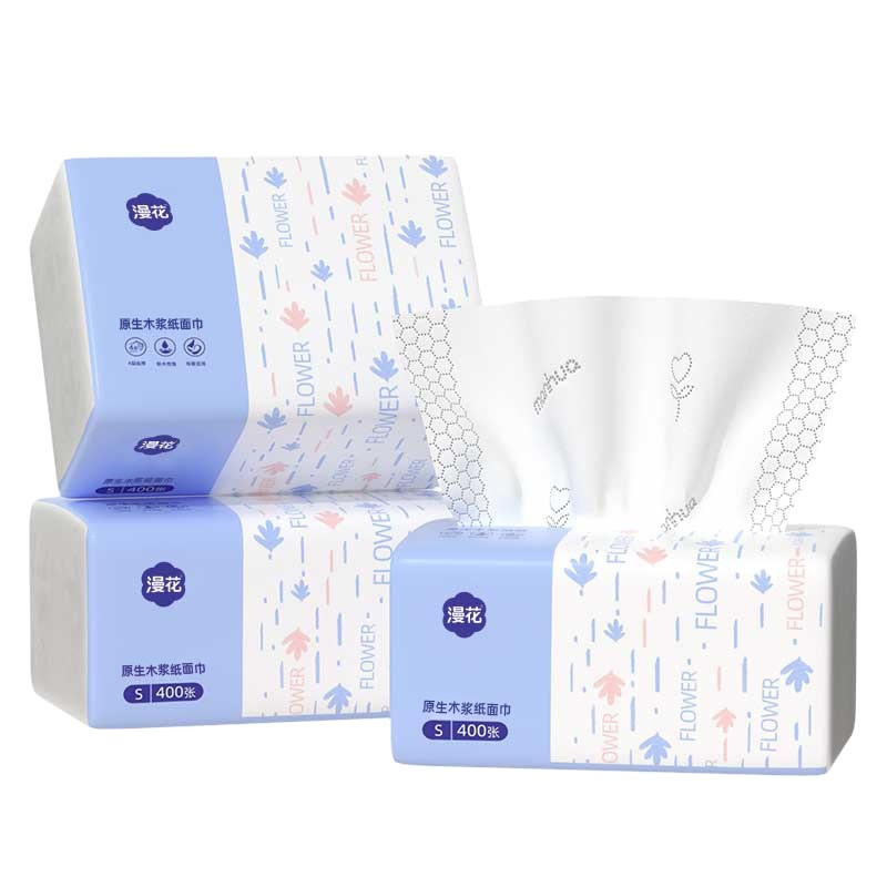 漫花抽纸擦手纸加厚餐巾纸30包整箱家用纸巾原木面巾纸卫生纸厕纸,淘宝优惠券,粉丝福利购,淘宝优惠卷