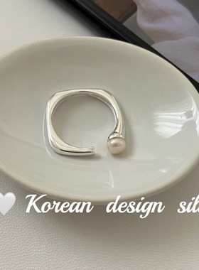 SASA银新款韩国小众戒指/指环