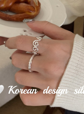 SASA银韩国个性设计戒指/指环