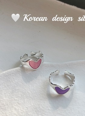 SASA银新款韩国通戒指/指环