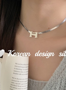 SASA925银蛇骨链日系韩版项链