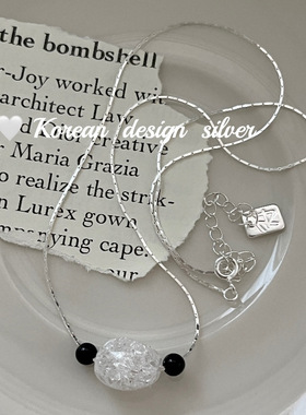 SASA925银蛇骨链韩版小众项链