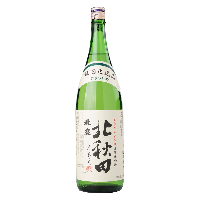 北秋田北鹿清酒1.8L日本原装进口酒洋酒米酒发酵酒日本大吟酿酒 - 图3