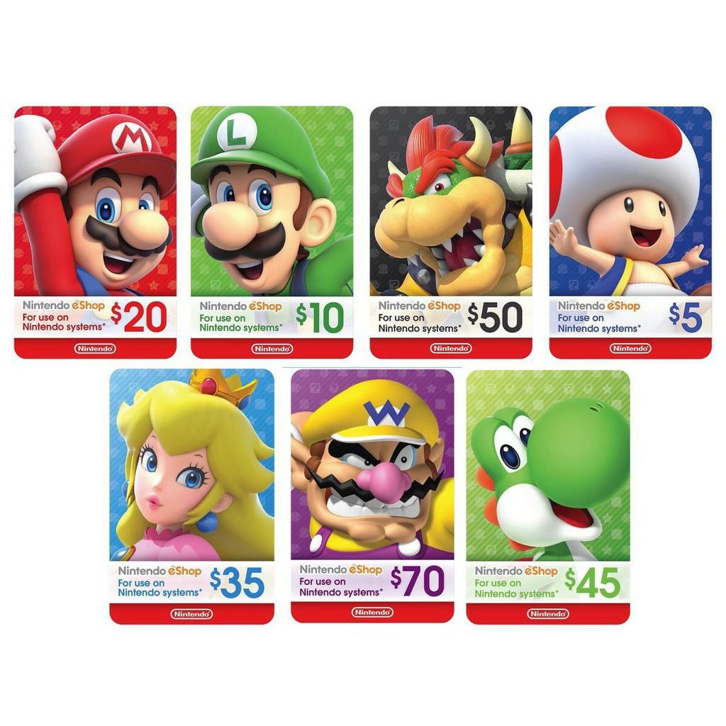 Nintendo Store eShop Prepaid Card$10USD USA美服NS充值卡10刀-图1