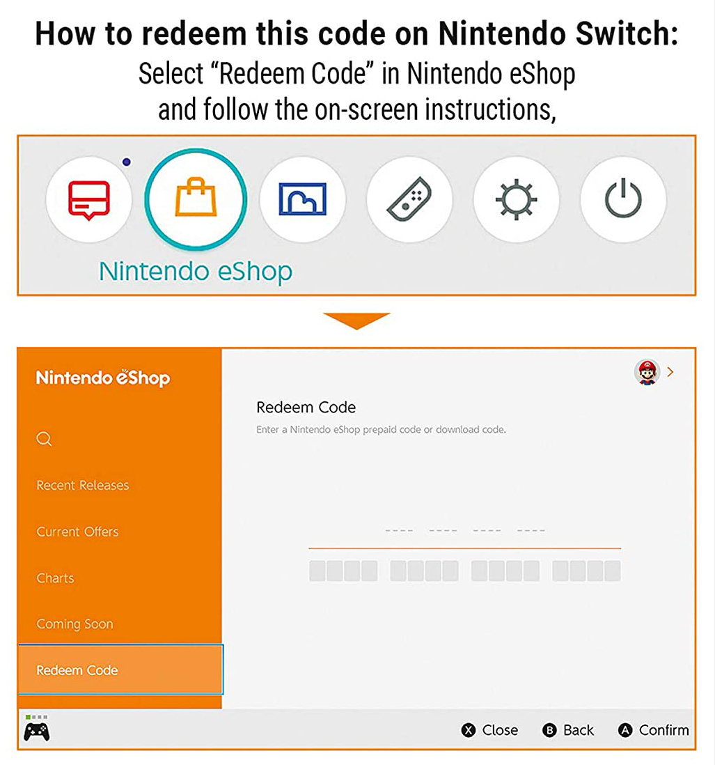 Nintendo Store eShop Prepaid Card$10USD USA美服NS充值卡10刀-图2