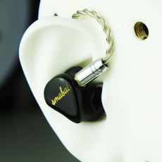 Проводные HiFi наушники ◤rr◢smabat黑蝙蝠hifi音乐耳塞光滑宝石有线高音质10mm低音驱动