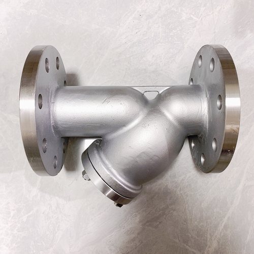 304316L化工部法兰Y型过滤器GL41W-16P RL重型国标HG/T20592-2009 - 图1