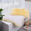 Pure wool bay window mat thickened bedroom carpet sheepskin
