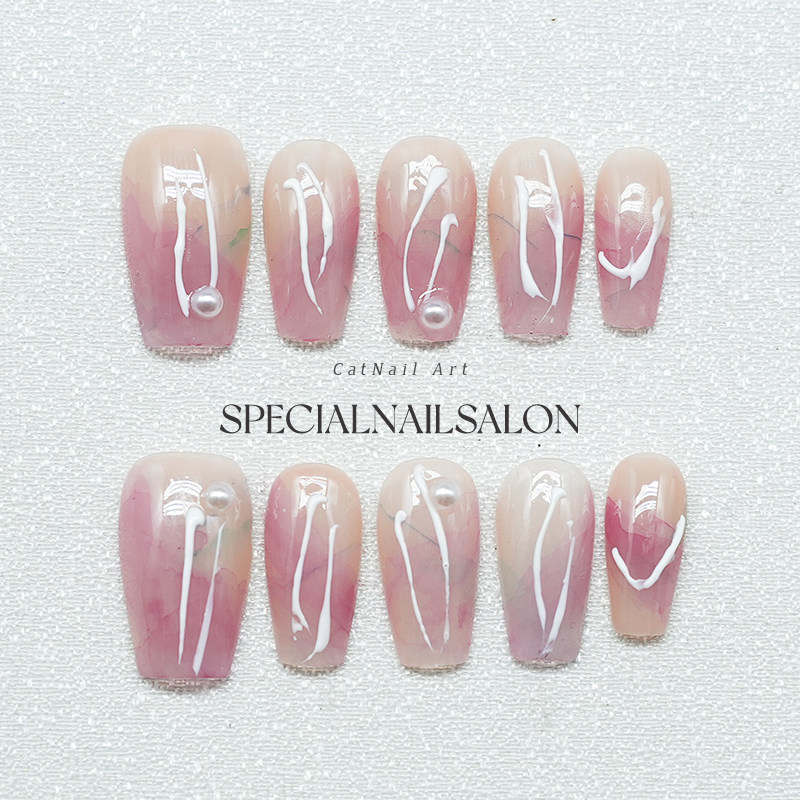 【孤品特惠】纯手工穿戴甲 美甲 断码 清仓 秋冬 春夏 指甲贴片02,淘宝优惠券,粉丝福利购,淘宝优惠卷