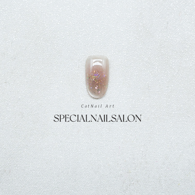 【向阳星光】纯手工穿戴甲细闪猫眼奶油黄星星高级感显白美甲贴片,淘宝优惠券,粉丝福利购,淘宝优惠卷