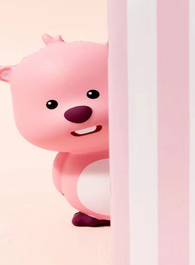 小海狸loopy捏捏乐慢回弹女生可爱解压神器桌面装饰卧室摆件玩具