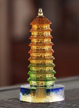 琉璃家居客厅送礼文昌塔风水摆件