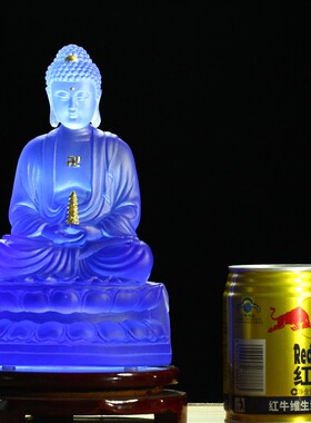 古法琉璃药师佛寺庙祠堂工艺品