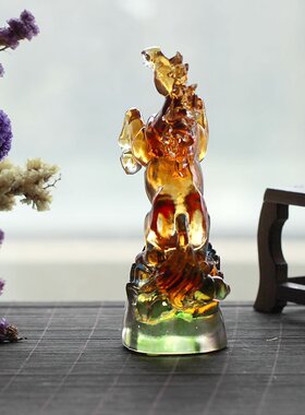 古法琉璃生肖家居客厅工艺礼品