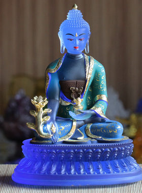 古法琉璃鎏金如来密宗佛具用品