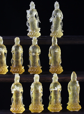 琉璃药师坛城套装摆件八大菩萨