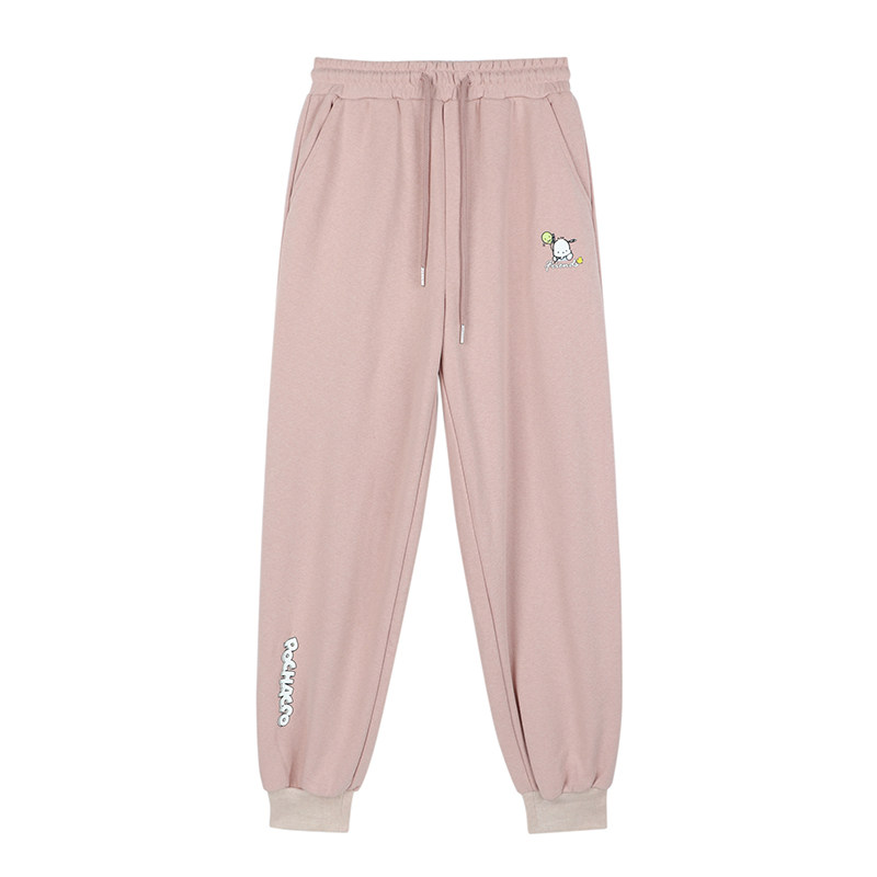 唐狮灰色女士2020秋新款休闲裤子 唐狮喜之乐休闲裤