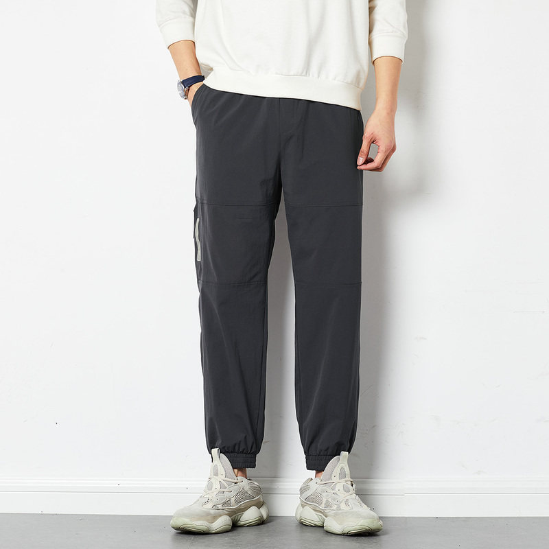 唐狮休闲2021春秋新款潮流工装裤 唐狮喜之乐休闲裤