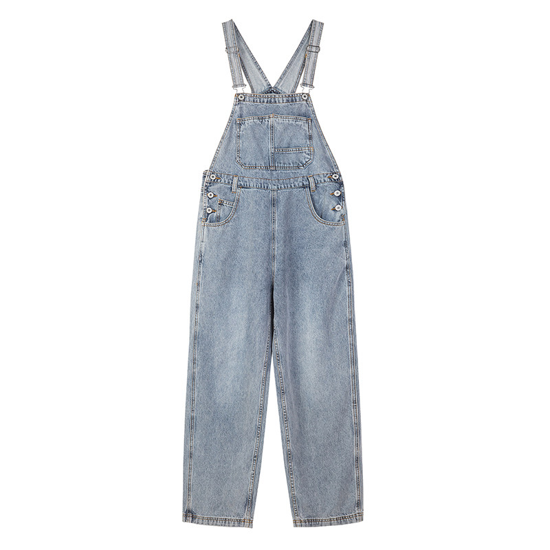 唐狮官方旗舰店2020秋女韩版牛仔裤 唐狮福悠牛仔裤