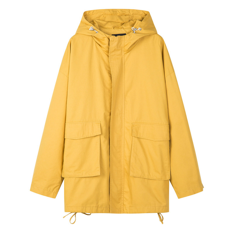 唐狮外套2021春秋款连帽韩版上衣 唐狮喜之乐短外套