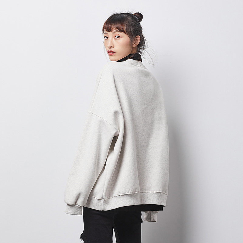 唐狮圆领女2021秋新款韩版潮流卫衣 唐狮喜之乐卫衣/绒衫