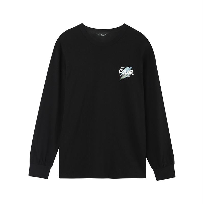 唐狮2021秋季新款长袖t恤棉打底衫 唐狮喜之乐T恤