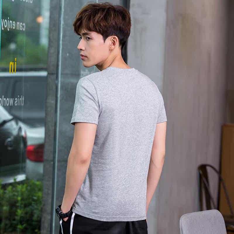 唐狮夏装新款短袖男青年圆领潮t恤 唐狮喜之乐T恤