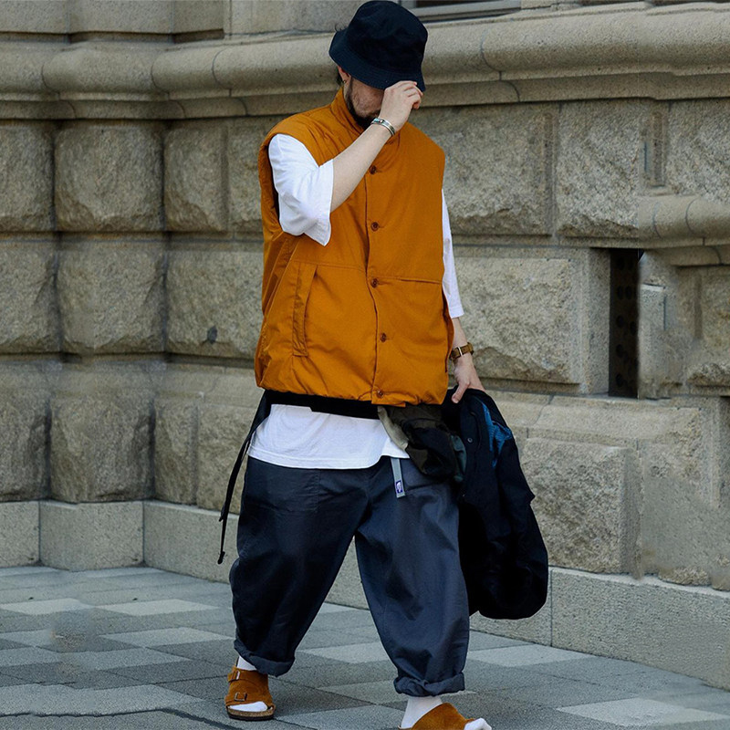 [5折现货]bd cavempt日系机能防水加厚保暖立领夹棉马甲男女棉服,淘宝优惠券,粉丝福利购,淘宝优惠卷