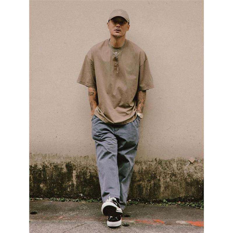 [5折现货]BD CAVEMPT日产水洗蜡染休闲裤余文乐同款直筒工装长裤,淘宝优惠券,粉丝福利购,淘宝优惠卷